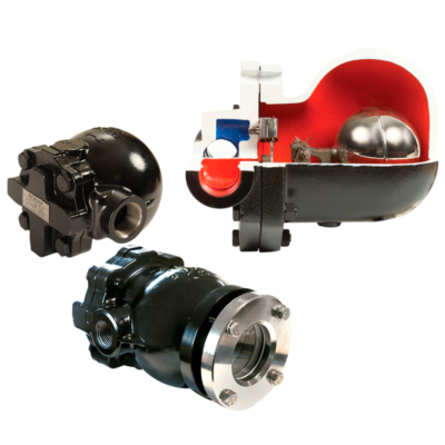 تله بخار فلوتری-ترموستاتیک